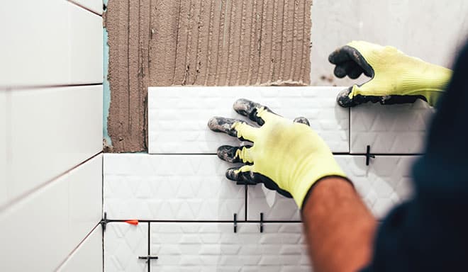 Putting place bathroom tiles in chch nz